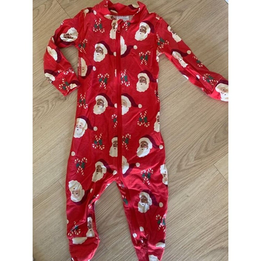 HANNA ANDERSSON pajama footie hannasoft bamboo 12-18M